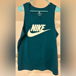 Nike Tank Top with White Logo